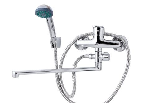 Cмеситель для ванны и душа TSARSBERG TSB-939-3510 настенный хром - фото 2
