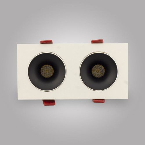 Светильник встраиваемый AM Group Am480 AM480-2 BK+WH 15,4W - фото 3