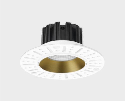 Светильник встраиваемый Italline IT02-028 gold 3000K - фото 2