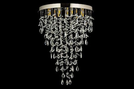 Люстра потолочная Arti Lampadari Flusso Nickel (Флуссо Ницкел) Flusso H 1.4.55.638 N