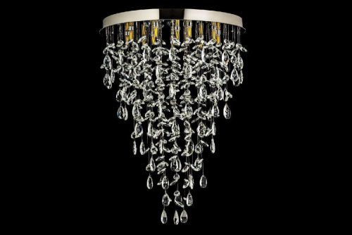 Люстра потолочная Arti Lampadari Flusso Nickel (Флуссо Ницкел) Flusso H 1.4.55.638 N - фото 3