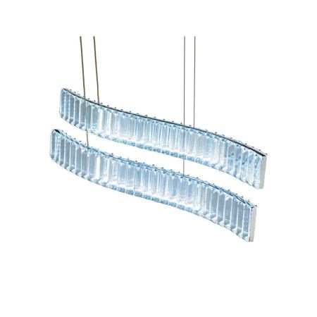 Светильник подвесной Lumina Deco LDP 6039-2-PR CHR
