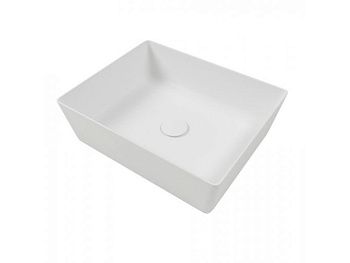 Раковина из сантехнического фаянса Hatria HAPPY HOUR A0Y1VH25 50х40 накладная цвет белый
