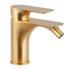 Смеситель Remer Infinity I22BG на биде золото