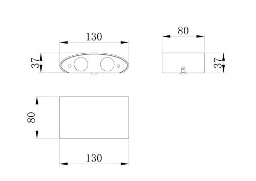 Архитектурная подсветка Maytoni Outdoor Strato O417WL-L4B3K - фото 3