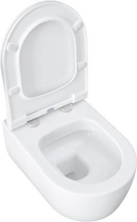 Чаша унитаза подвесная Allen Brau Priority 4.31002.20 цвет белый без сиденья безободковая каскадный смыв