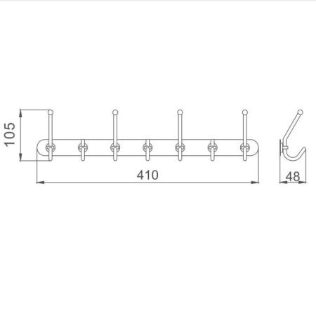 Крючок Haiba HB201-7