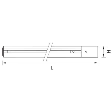 Шинопровод встраиваемый однофазный Lightstar Barra (Барра) 501035