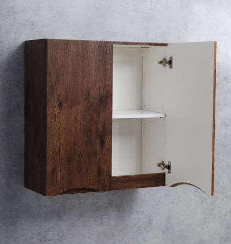 Шкаф BelBagno Fly-Marino FLY-MARINO-700-2A-SC-RW-P 70х80 подвесной цвет коричневый - фото 5