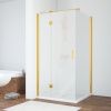 Душевой уголок Vegas-Glass AFP-Fis TUR+NOVO AFP-Fis TUR NOVO h1890 90*100 09 10 L 90х100 стекло матовое профиль золото глянцевое без поддона
