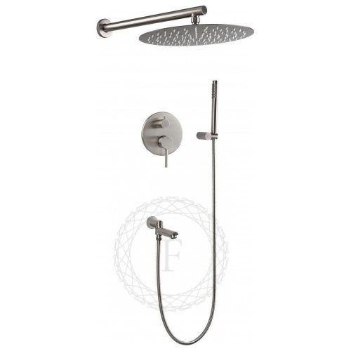 Душевая система Filarete FL1020NK встраиваемая в стену цвет никель - фото 2