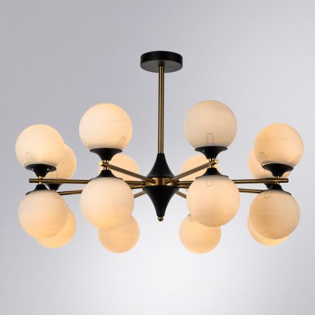 Люстра на штанге Arte Lamp Mimosa (Мимоса) A3649PL-16PB