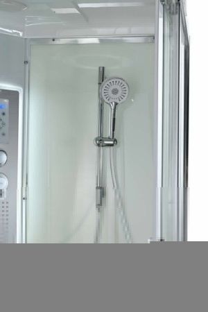 Душевая кабина AvaCan K K2010LED 100х100 прямоугольная с крышей ориентация универсальная