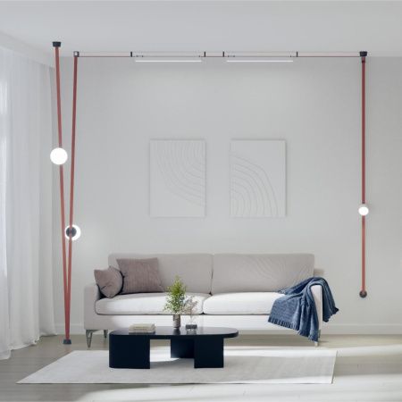 Трековый однофазный светильник Denkirs Belty linear (Белты линеар) DK5576-WH
