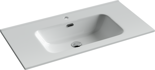 Раковина Ceramica Nova ELEMENT 91 см CN7002 накладная цвет белый - фото 2