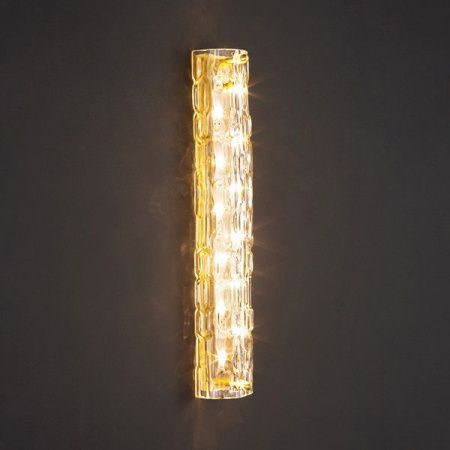 Светильник настенный Delight Collection 88085W/S gold/clear