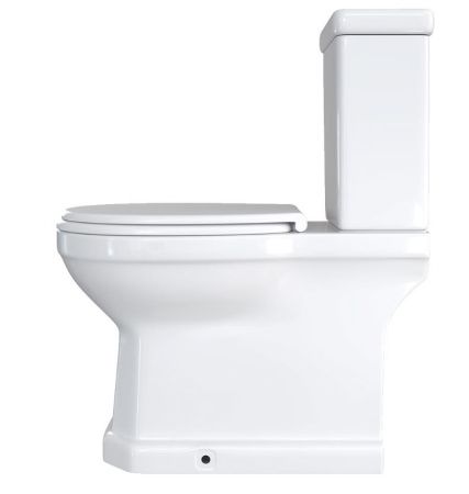 Чаша унитаза напольный Creo Сeramique TOULOR TL1002 цвет белый без сиденья и бачка