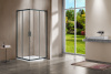 Душевой уголок Vincea Garda VSS-1G8090CLGM 90х80 стекло прозрачное профиль вороненая сталь без поддона