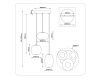 Светильник подвесной Ambrella Light Modern (Модерн) LH11096