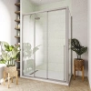 Душевой уголок Veconi Premium Prato PR3/L-SP-10090-01-CH-C4 100х90 стекло прозрачное профиль хром без поддона