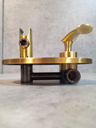 Гигиенический душ со смесителем AltroBagno Beatrice AltroBagnoBeatrice060111Br бронза