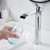 Смеситель для раковины Shevanik S4111 на столешницу хром