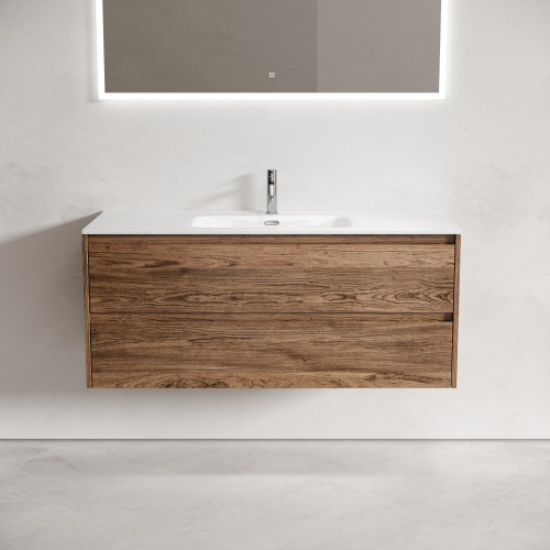 Тумба под раковину Sancos Libra LB120-1ECH 119х45х50 настенная - фото 4