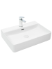Раковина из сантехнического фаянса WeltWasser WW SK 10000004641 40 см накладная цвет белый