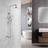 Душевая стойка Shevanik S4726 настенная цвет хром