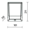 Уличный настенный светильник Maytoni Outdoor Row (Ряд) O448WL-L9GF3KSR