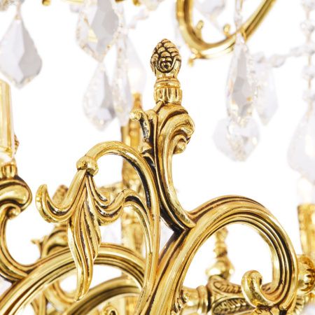 Люстра подвесная Maytoni Monica Royal Classic DIA882-PL-45-G