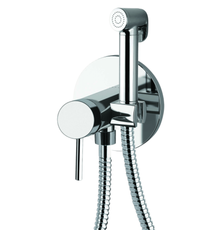 Гигиенический душ со смесителем Remer X65W хром