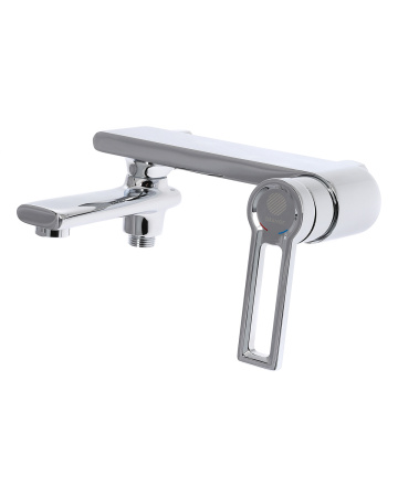 Душевая стойка Orange Splito M36-944cr настенная цвет хром