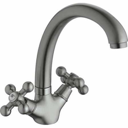 Cмеситель Haiba HB4719-5 на раковину сатин