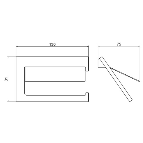 Бумагодержатель Timo Petruma 15242/03 - фото 2