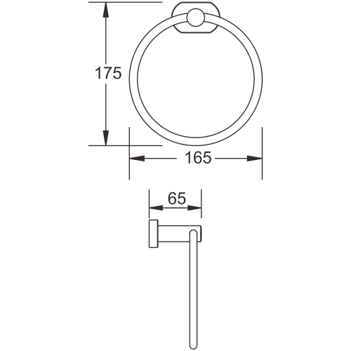 Полотенцедержатель BELZ B90004 - фото 3