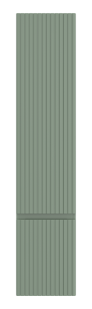 Шкаф-пенал Brevita Victory VIC-05035-080L 40х170 подвесной цвет зеленый