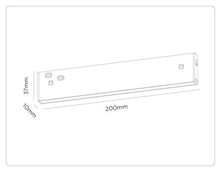 Трековый магнитный светильник Ambrella Light Track System (Трацк Сыстем) GL2320