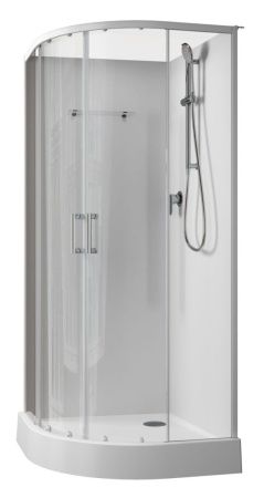 Душевая кабина Aquanet Passion EVO 00267252 90х90 четверть круга без крыши ориентация универсальная