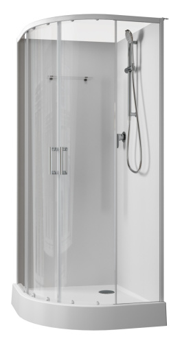 Душевая кабина Aquanet Passion EVO 00267252 90х90 четверть круга без крыши - фото 3