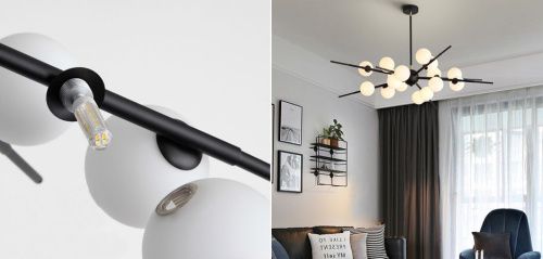 Люстра на штанге ImperiumLoft Cherry Bomb (Цхерры Бомб) 148017-22 - фото 4