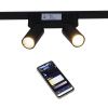 Трековый магнитный светильник Reluce 13005-9.3-002UR magnetic LED2x5W BK CCT+SMART