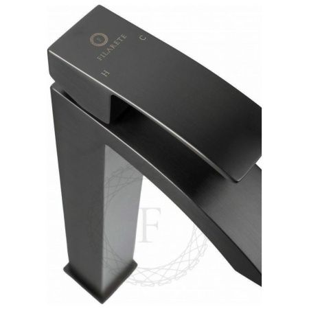 Смеситель для раковины Filarete Waterfall FL6010BG на столешницу графит
