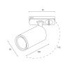 Трековый однофазный светильник Hesby Lighting Skylite (Скылите) HSBL_0019