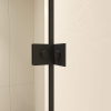 Душевой уголок RGW Classic 350904698-24 90х80 стекло матовое профиль черный без поддона