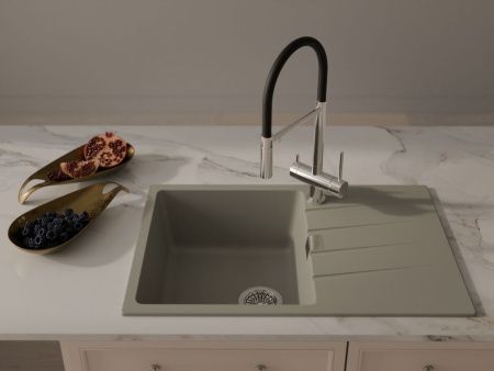 Кухонная мойка Rivelato RAUM RM-78 topazio 80х50 цвет бежевый