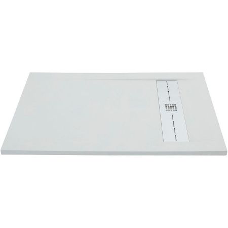 Душевой поддон из искусственного камня Allen Brau Infinity 8.21003-21 120х90 белый без каркаса