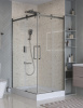 Душевой уголок BelBagno MARINO MARINO-2-AH-2-120/90-C-GM 120х90 стекло прозрачное профиль оружейная сталь без поддона