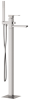 Смеситель для ванны Remer Absolute AU08 напольный хром