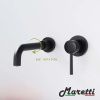 Смеситель для раковины Maretti Eleganza Black ENB32RF13 встраиваемый в стену черный